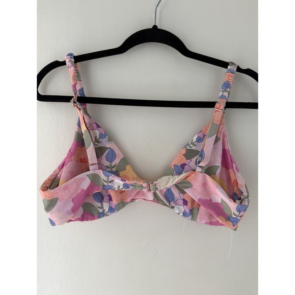 Floral Pink Multi-Color Two-Piece Bikini Set - Picture 6 of 8